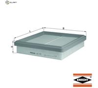 MAHLE LX 77 - Air Filter Car - Engine