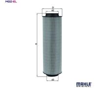 Air Filter LX791 Mahle 6680900001 6680900029 6680940004 6680940104 6680940204