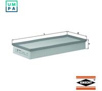 Air Filter fits PORSCHE CAYENNE 92A, 9PA 3.0D 2009 on Mahle 95511013100 Quality