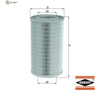 Mahle Air Filter LX803 1112657 1960332 EFA902 YL4J9601CA 165463S903 79858614 New
