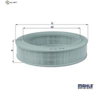 MAHLE LX 81 Air filter