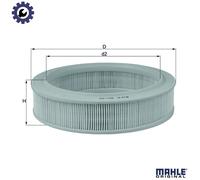 AIR FILTER LX 81 FOR RENAULT 11/Hatchback/Van ENCORE SUPER/5 LUTECIA EXTRA/Box