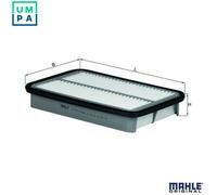 Air filter Filter Insert LX 811 MAHLE for TOYOTA MAZDA