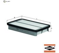 Air filter Filter Insert LX 811 MAHLE for TOYOTA MAZDA