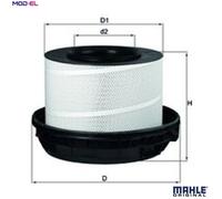 Mahle Original Air Filter Insert LX814/1 520.5mm Outer Diameter Fits Mercedes-Benz