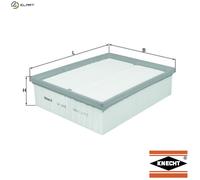 MAHLE Air Filter - LX819