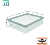 MAHLE Air Filter - LX819