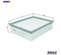 MAHLE Air Filter - LX819