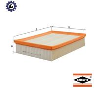 AIR FILTER LX 821 FOR LAND ROVER DISCOVERY RANGE 22/19/12L20 T4H 2.0L 4cyl 3.5L