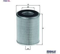 MAHLE LX 830 - Air Filter Car - Engine