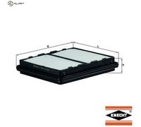 Mahle Original Air Filter LX 848 - Fits Honda CRX EE8 1.6 (89–92) - 17220P07000/17220P07T00