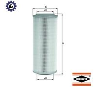 MAHLE LX 855 - Air Filter Car - Engine