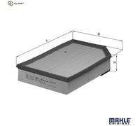Mahle Original Air Filter LX 868 - 62.3 x 328 x 216 mm - Fits Volvo XC90 1