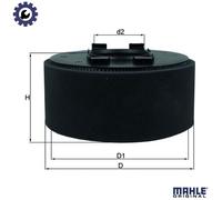 AIR FILTER LX 870 FOR BMW 3/Convertible/E46/Compact N42B20A N46B20A/C 2.0L 4cyl