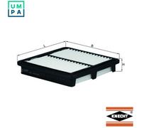 MAHLE LX 877 - Air Filter Car - Engine