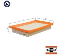 AIR FILTER LX 916 FOR FIAT PIAGGIO APE/TRUCK/Platform/Chassis PORTER/Van/Bus