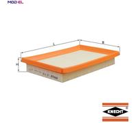 Knecht Filter Air Filter LX 916 - for Fiat, Piaggio, Daihatsu (APE/Porter/Truck/Van/Bus)