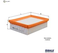 Air Filter fits VW LUPO Mk1 1.0 98 to 05 Mahle 030129620C 030198620 30129620C