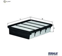 Air Filter fits FORD RANGER 2.5D 99 to 06 Mahle 1213440 3600772 EFA585 Quality