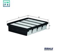 Air Filter fits FORD RANGER 2.5D 99 to 06 Mahle 1213440 3600772 EFA585 Quality