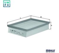 MAHLE LX 935 - Air Filter Car - Engine