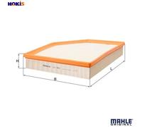 Air Filter fits BMW Z4 M E85, E86 3.2 06 to 08 Mahle 13717521033 1371752103301