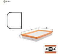 Mahle Original Air Filter LX 977D - Engine Filter - Fits SKODA, VW, SEAT