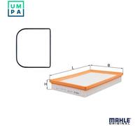 Mahle Original Air Filter LX 977D - Engine Filter - Fits SKODA, VW, SEAT