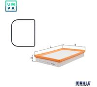 Mahle Original Air Filter LX 977D - Engine Filter - Fits SKODA, VW, SEAT