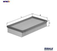 MAHLE LX 993 Air filter