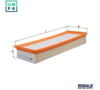Mahle Air Filter LX997 fits Seat Cordoba Ibiza - Genuine Part