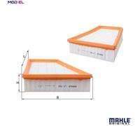 Mahle Original Air Filter LX 998 - Fits SEAT SKODA VW - Part 5JF129620/5Z0129620