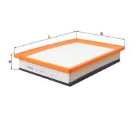 MAHLE LX 1000 Air filter