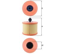 Air Filter LX1035 Mahle 13717536006 7536006