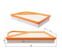 MAHLE ORIGINAL LX 1091/1 Air filter