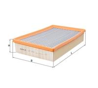 Air Filter LX1216 Mahle 13717526008 7526008
