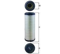 Air Filter LX1240 Mahle 1930591 7415256 B005660 05730133 05730136 76564702 New
