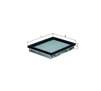 Air Filter LX1298 Mahle 1654617B00 165463J410 165463J41A 1654673C00 1654673C10