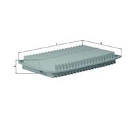 Air Filter LX1612 Mahle 1780101H10 178010H010 178010H020 1780120040