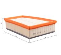 Air Filter LX1748 Mahle 165465086R 165465434R 165467751R 165467920R 8200820859