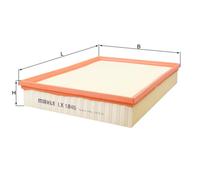 Air Filter LX1845 Mahle 2E0129620B 68013676AA 0000902651 2E0129620D 0000903751