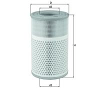 Air Filter fits SAAB 9-5 YS3E 3.0D 03 to 05 D308L Mahle 05464086 5464086 Quality