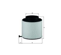 Air Filter LX2092D Mahle 8K0133837B 8K0133843D
