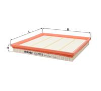 Air Filter LX2525 Mahle 13717571355 13717605913 7571345 7571355 7605913