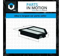 Air Filter LX3007 Mahle 17220RR2H00 17220RZPG00 17220RZPY00 J1324058 70535977