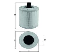 Air Filter LX3015/14 Mahle 13367308 72402075 Genuine Top Quality Guaranteed New