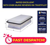 Air Filter LX3187 Mahle 178010N020 70552843 Genuine Top Quality Guaranteed New