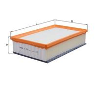 Air Filter LX3503 Mahle 2Q0129620 5Q0129620C 5QM129620A
