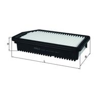 MAHLE ORIGINAL LX 3538 Air filter