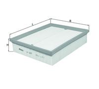 Air Filter LX622 Mahle 058133843 90220945 1444Q7 5019408 25062055